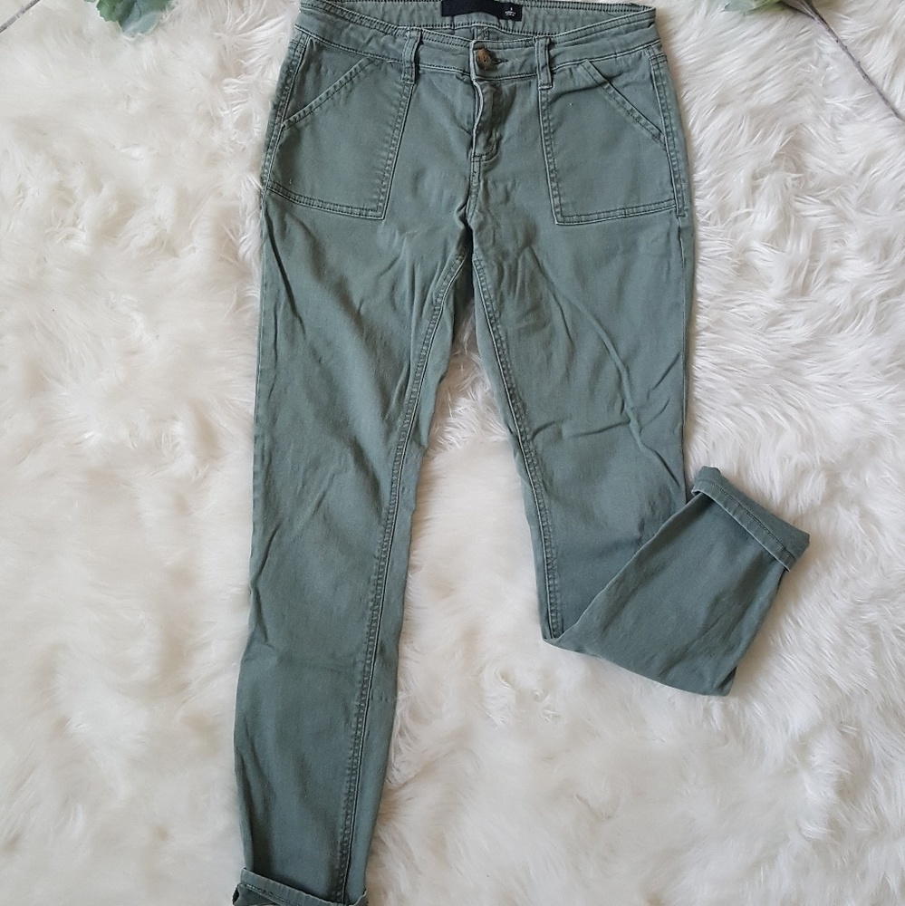 Olive green pants